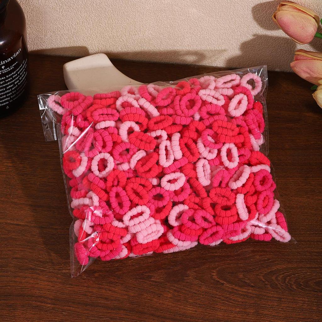 500-Pack Hair-Friendly Elastic Bands for Girls & Babies