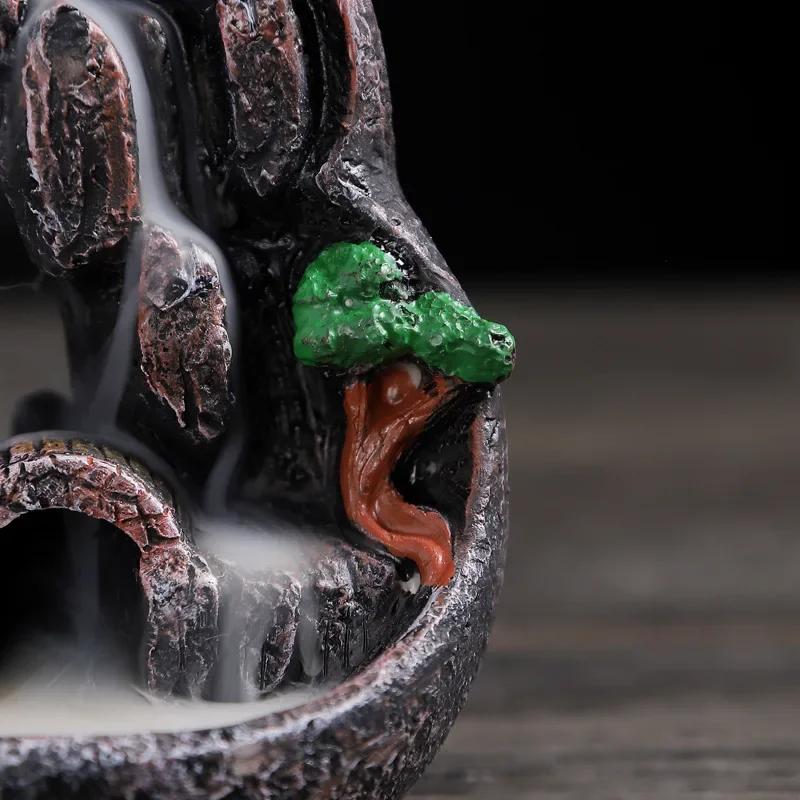 Harz Landschaft Wasserfall Rückfluss Räuchergefäß Landschaft Heim Büro Teehaus Dekorieren