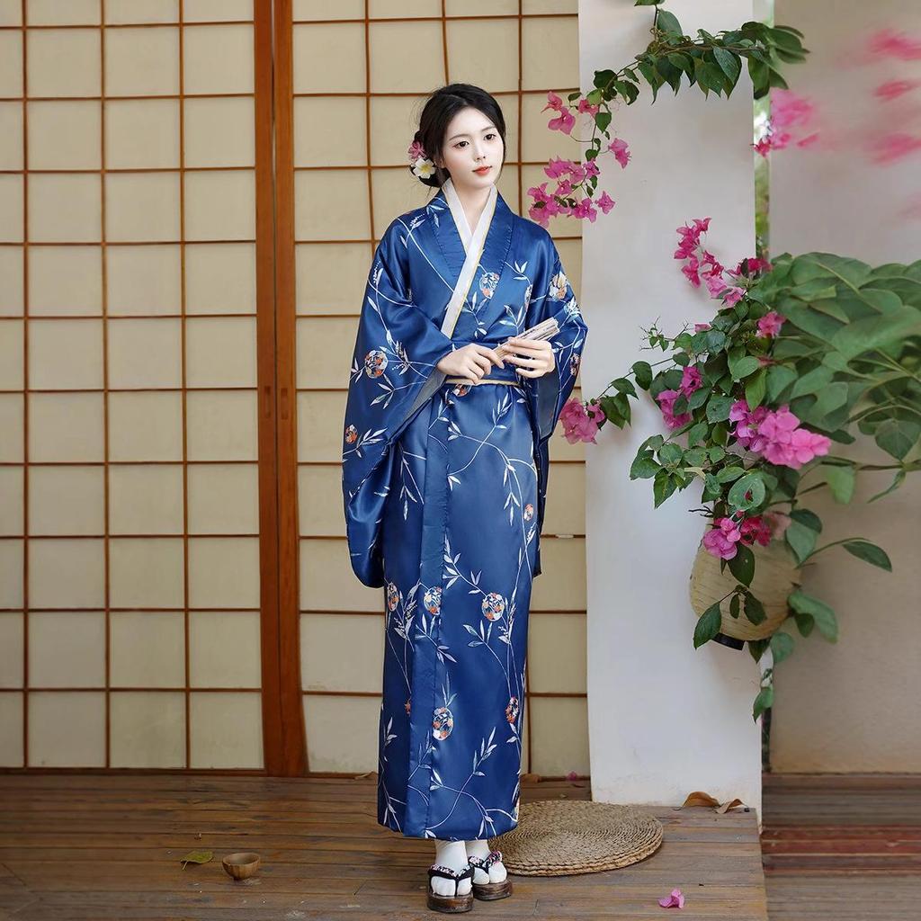Accappatoio Kimono Primavera/Estate 2026 - Vestito da Sauna Principessa Giapponese con Fiocco Carino
