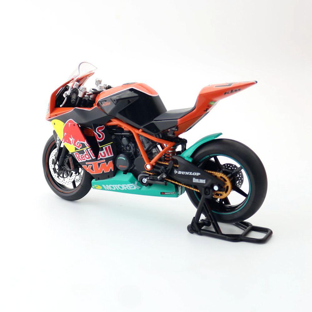 1/12  Scale AUTOMAXX RC8 1199 Racing Motorcycle Toy Model Diecast Metal Vehicle Miniature 1:12 Collection Gift for Kid Children Boy