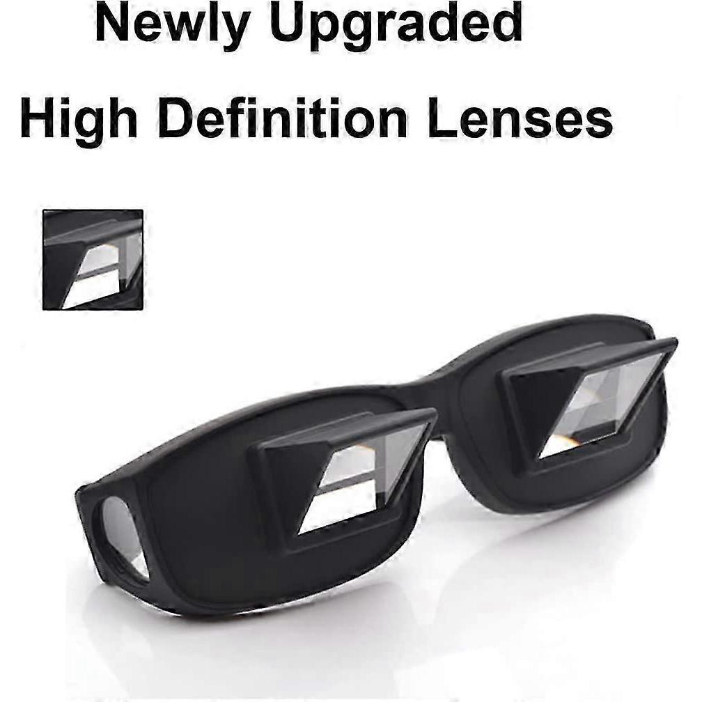 Bed Prism Spectacles Horizontal Mirror Lazy Readers Glasses 90 Degree Prism Glasses For Laying Down Reading And Watching Tv
