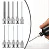 High Precision 25mm Stainless Steel Glue Dispensing Needle for Industrial Use