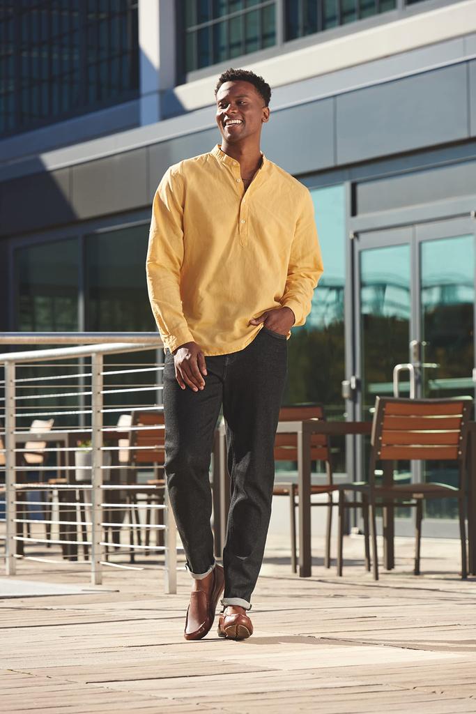 Clarks Markman Plain Loafers In Dark Tan Size Men's Slip-On Leather, 25.5cm