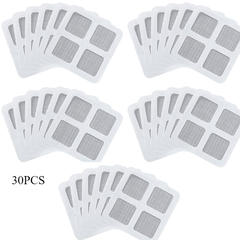10/30/50pcs Floor Drain Is Attached To Bathroom Hair Filter Bathroom Sewer Filter and Kitchen Anti-blocking Net Drain Cover