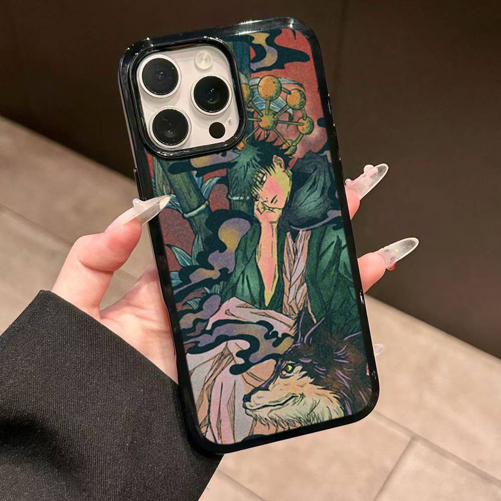 Anime Fushiguro Megumi Jujutsu Kaisen Phone Case For Iphone 11 12 13 14 15 Pro Max 17 16 Plus Hard PC+TPU Back Cover