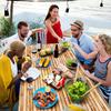 3Pcs Hawaiian Luau Tablecloth Tiki Party Tablecloths Tropical Table Cloth Plastic Disposable Rectangle Table Covers for Tiki Bar Tropical Summer