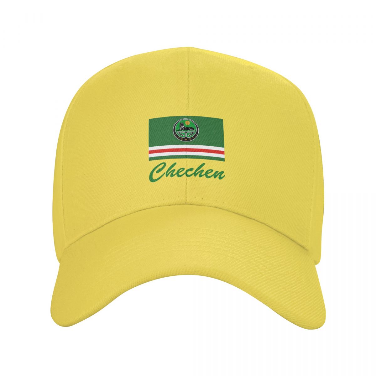 

Чеченская бейсболка на заказ, женская дышащая чеченская бейсболка унисекс, герб Папы, спортивные кепки Snapback Adjustable Cap