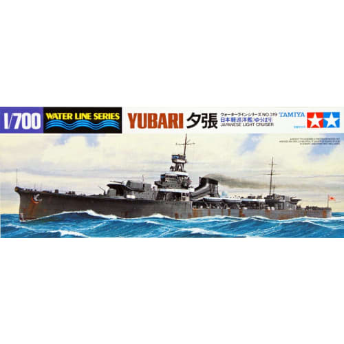 Tamiya 1/700 Waterline Series No. 319 Japanese Navy Light Cruiser Yubari Plastic Model Kit 31319