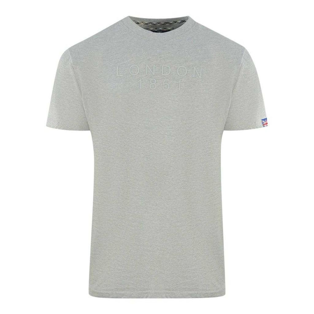 Aquascutum Mens London 1851 Logo Taped T-Shirt