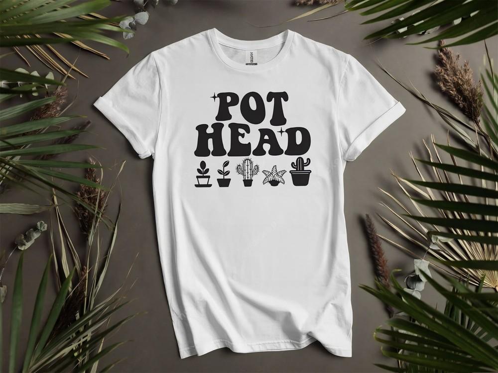 

Comfort Color Pot Head Plant Lover Gift Hoodie Tshirt Men Women Unisex AD123 2XL