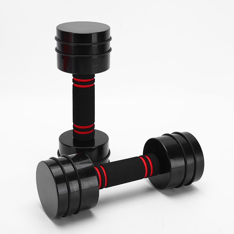 Electroplated Chrome Adjustable Dumbbells for Home Fitness - Multiple Styles Available