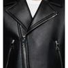 Fashionable Black Stylish Handmade Motorcycle Real Biker Men's Leather Jacket