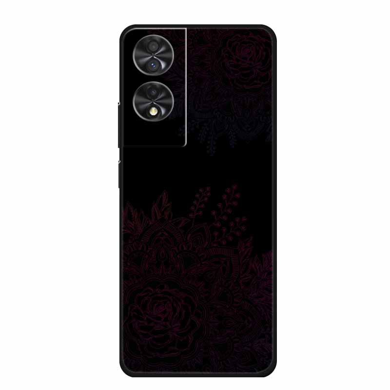 

Чорний силіконовий чохол для TCL 50 SE Чохол Coque М яка задня кришка для телефону TCL 40 NxtPaper 4G 505 50 50 XE 5G Чохол Funda Мультяшний кіт TCL 50 XE 5G