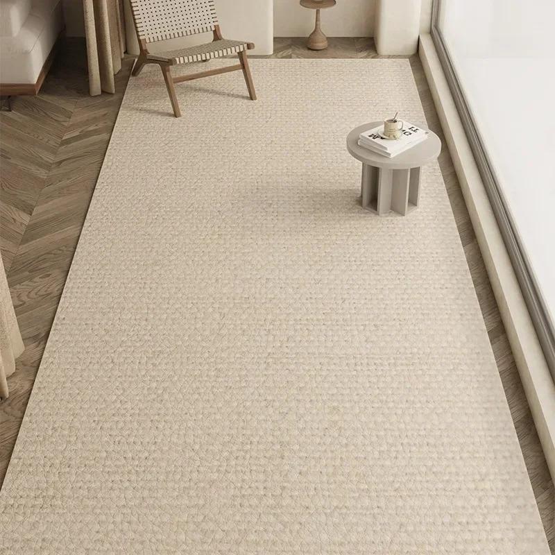 Balkon Wasserdichte Teppich PVC Leder Anti-Rutsch Bodenmatte Große Größe Minimalistischer Stil Heimdekoration Teppich Küchenteppiche