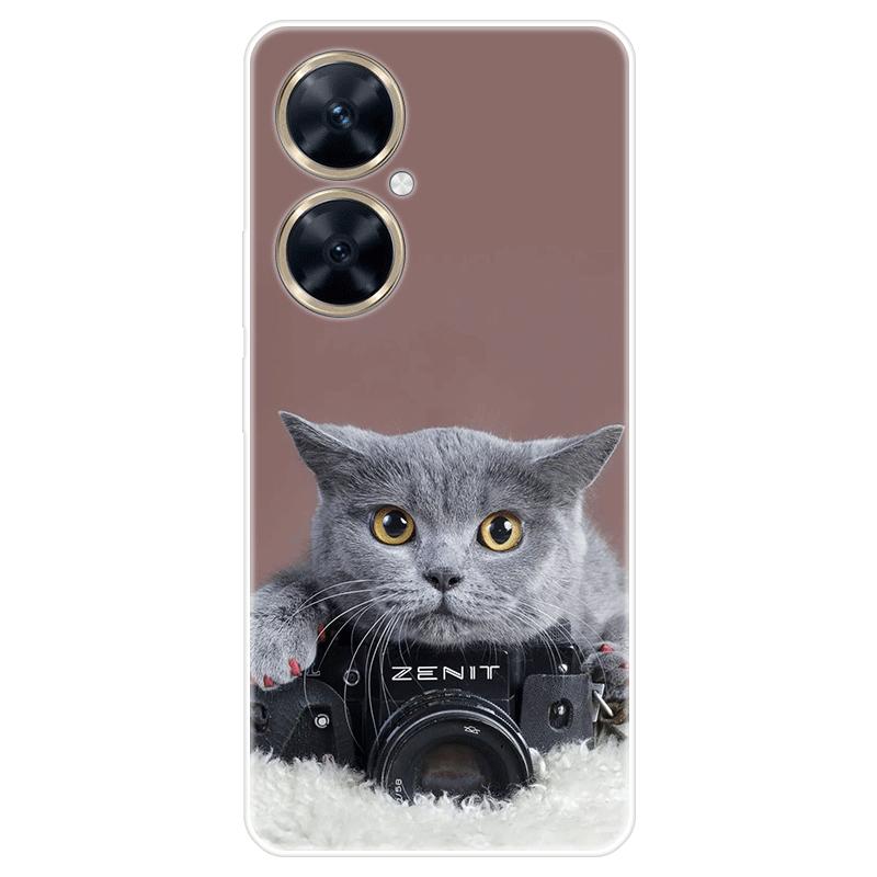 Für Huawei nova 11i nova11i Fall Weiche Silikon Zurück Abdeckung Cartoon Telefon Fall Diversifizierung