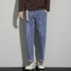 Loose Men's Straight Leg Jeans Autumn Winter Workwear Style High Street Long Trousers Trendy New Hot Sale of The Season Male Den