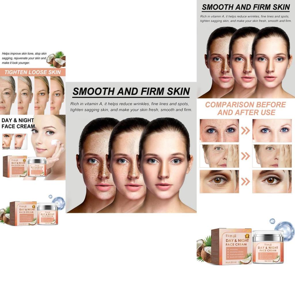 Hoygi Firming Face Cream For Reducing Fine Lines And Dark Spots With Whitening Hydration