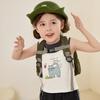 LUSON Little O Baby Girls' Fake Two-Piece Sleeveless Vest Top