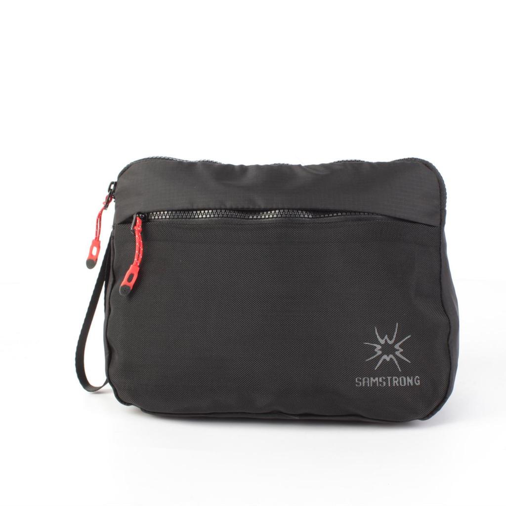 Water-Repellent Ultra-Light Mesh Toiletry Bag for Men & Women - Large Capacity, Travel & Commute Makeup Organizer