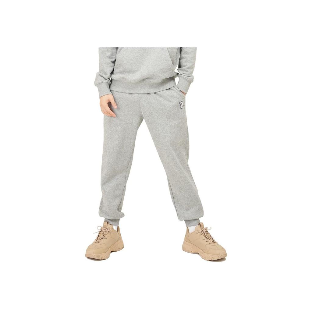 New MLB Casual Pants Unisex Heather Gray 3APTB0134-43MGD