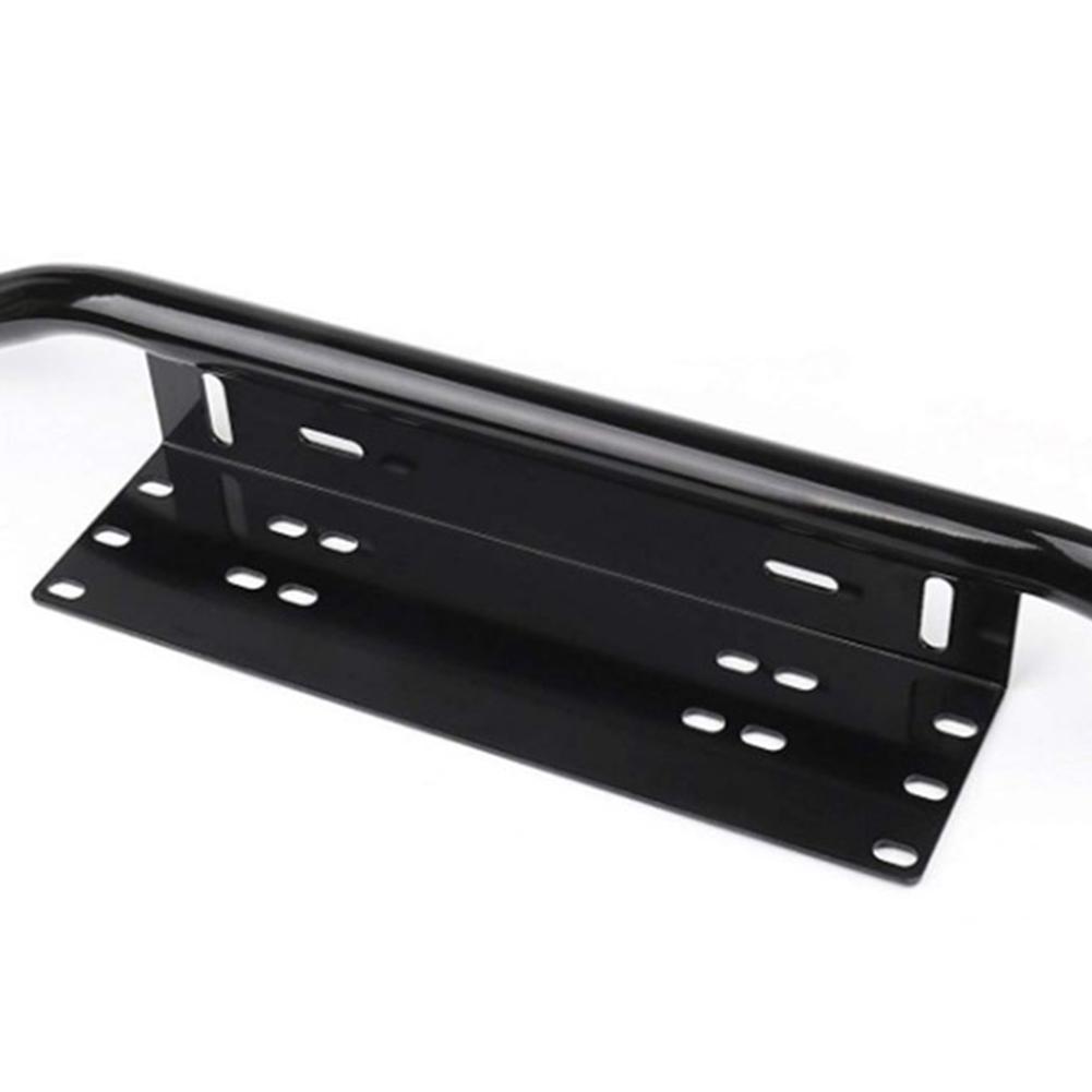 Universal Car Licence Plate Holder SUV Fog Lamp Mounting Frame Bracket Truck Auto Vehicle Exterior Front Bumper Rack