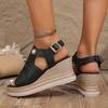 Fashion Women Wedges Sandals 2025 New Summer Lightweight Shoes for Women Platform Casual Sandals Women Beach Luxury Designer Sandals