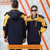 Winter Workwear Cotton Padded Jacket: Cold-Proof, Reflective, Warm Protection for Freezer Storage