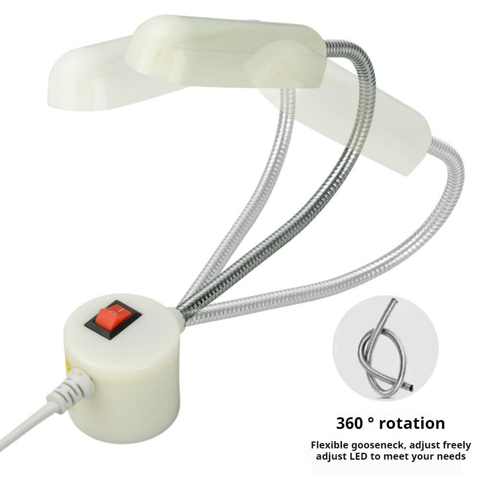 30 LED Industrial Sewing Machine Lighting Lamp Clothing Machine Accessories Work Light 360° Rotation LED Lights with Magnets