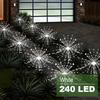 Solar LED Garden Lights - 8 lighting modes,colorful color-changing decorative lights,energy saving,garden lighting,stylish design,durable construction