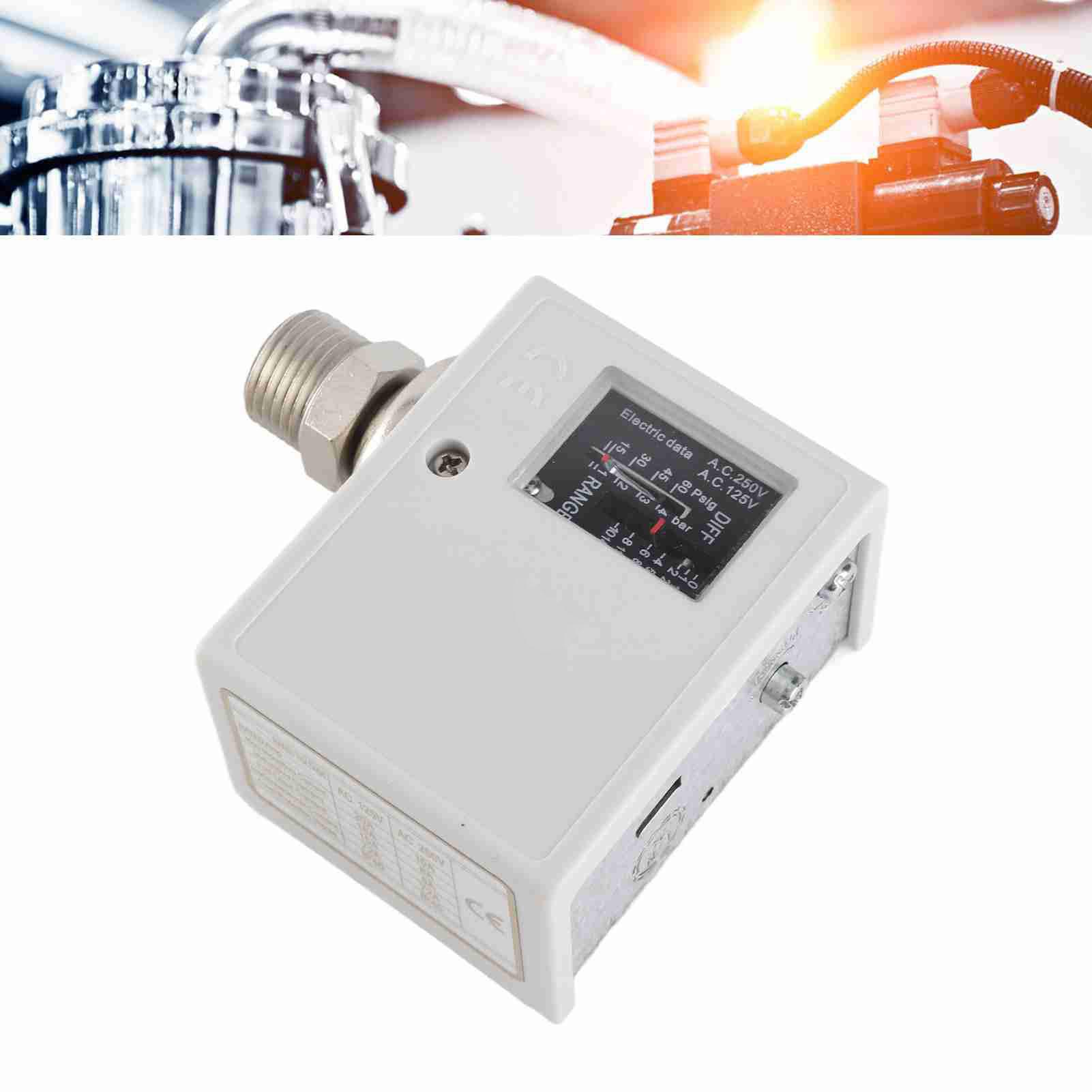 

Electronic G1 2 Pressure Control Switch Air Water Pump Compressor Pressure Controller
