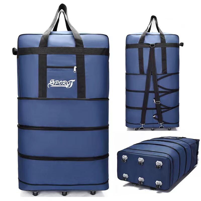 OEING Large Capacity Foldable Wheeled Travel Bag