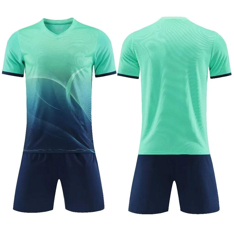 Cross-border spot 2026 new children's football jersey set, male and female students and teenagers team training competition jersey