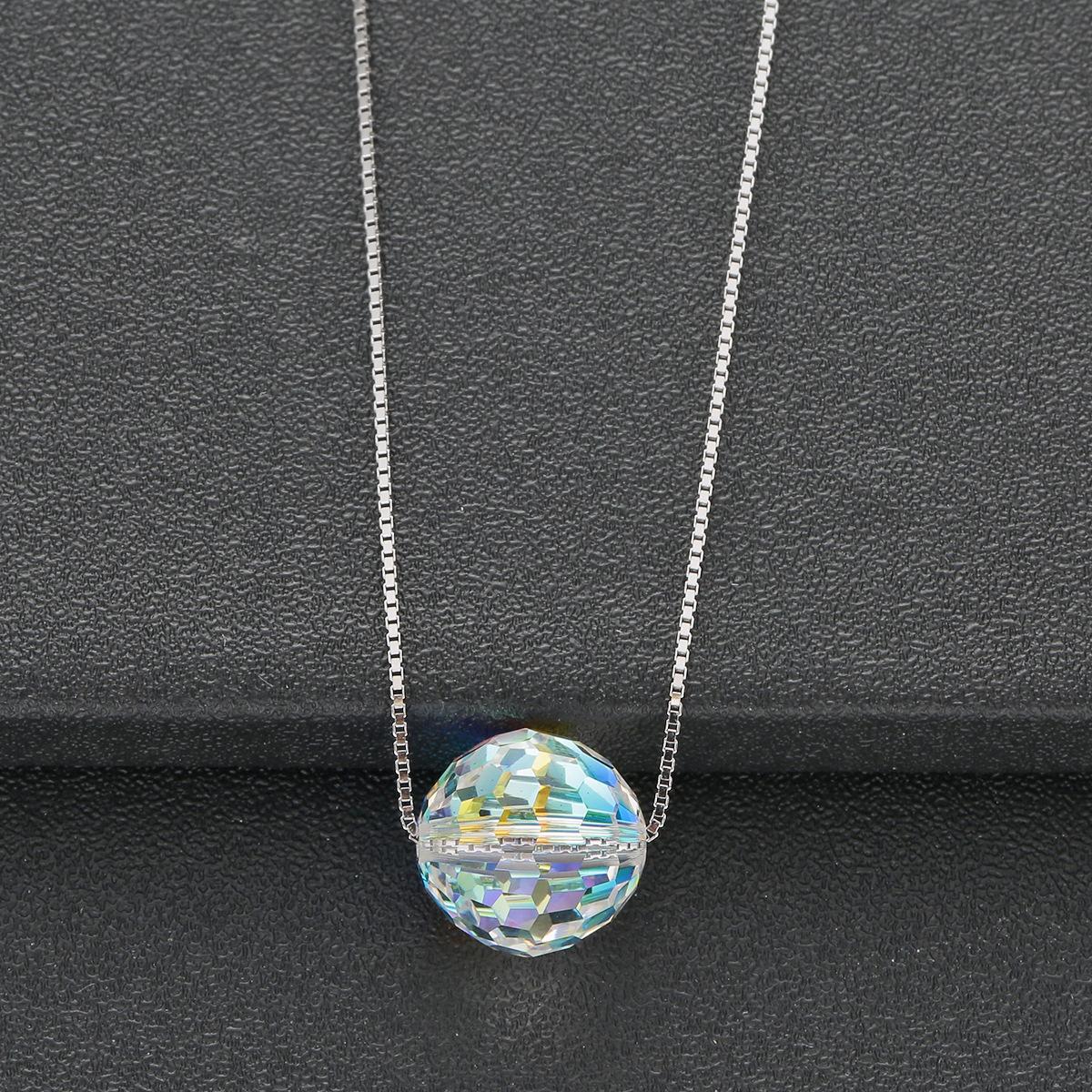 

Кулон-подвеска в форме шара, колье, подарок на День святого Валентина, очаровательный, модный