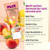 Plix - The Plant Fix Peaches & Lemon 3-in-1 Detan Face Wash, Scrub & Mask + Pineapple Smoothie Moisturizer | Helps Reduce Pigmentation | Cleanses