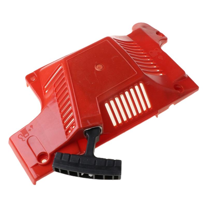 Metall-Seilzugstarter-Baugruppe Passend für für 51 55 50 55 EPA 55 Rancher EPA 55 EU1 Kettensägen mit 4 Stück Schrauben Orange