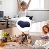 Neck Massage Pillow Magnetic Massaging Neckrest Ergonomic Neck Magnetic Massage Support Pillow For Camping Sleeping Travel Daily