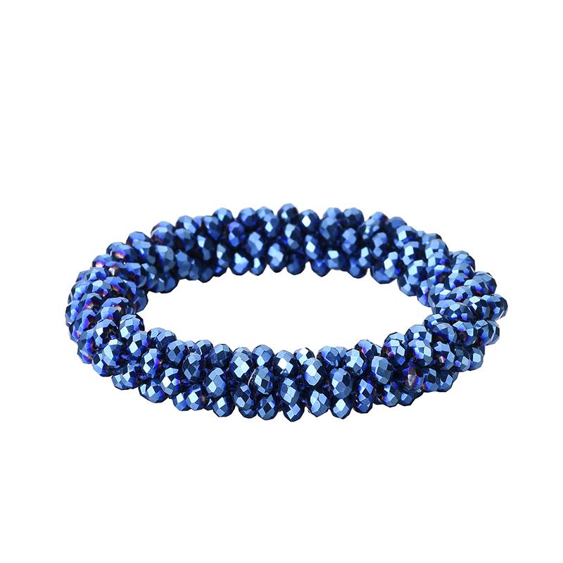 Boho Elastic Bracelets & Bangles For Women Vintage Stretch Bohemian Femme Crystal Glass Beads Bracelets Party Jewelry Gift