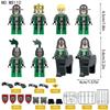 12 pezzi Cavalieri romani antichi medievali, blocchi da costruzione, figure, giocattoli, mini figure, bambole umanoidi, giocattoli, regali di compleanno.