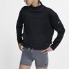 Nike Sports Casual Space Cotton Warm Pullover Sweatshirt Women Sweatshirt Black AQ0190-010