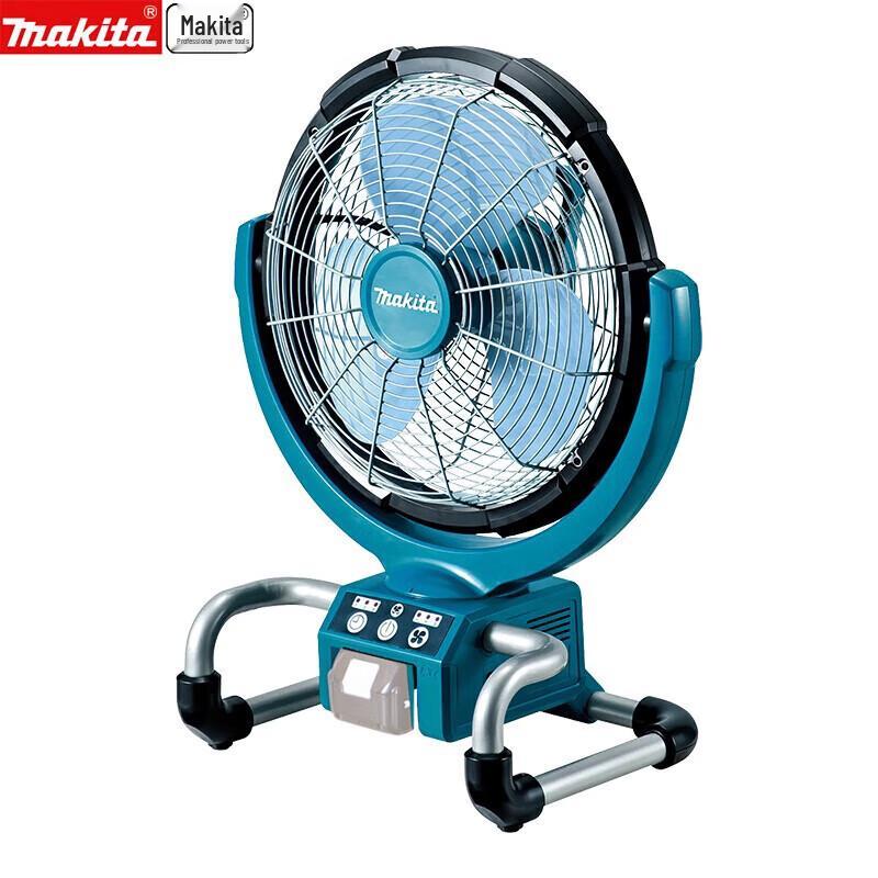 Портативный осциллирующий вентилятор Makita, сетевой/аккумуляторный, штекер CN (адаптер в комплекте)