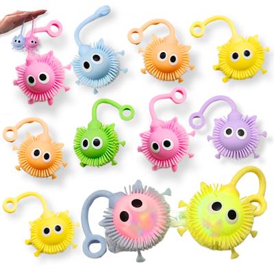 Glowing Eyeball Mini Chibisuke Yo-Yos 6-Variety Assortment 30-Piece Set
