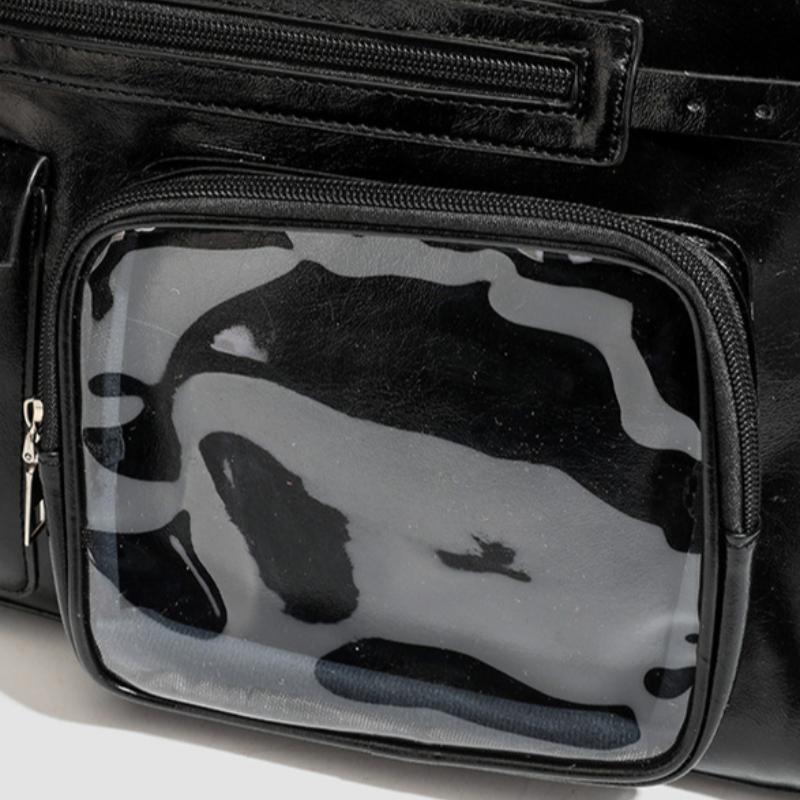Borsa Itabag Giapponese con Display Trasparente Multitasche Borsa a Spalla Fashi Borsa Tote Borsa a Mano per Uniforme Jk Borsa a Tracolla Stile Y2k