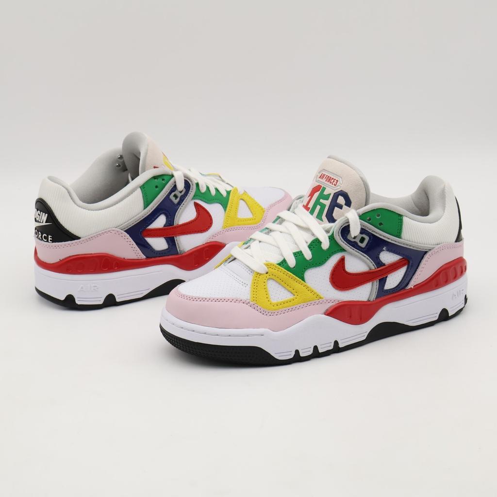 HQ7534-100 NIGO Nike Air Force 3 Low SP White Heel Logo OGIN (Men's)