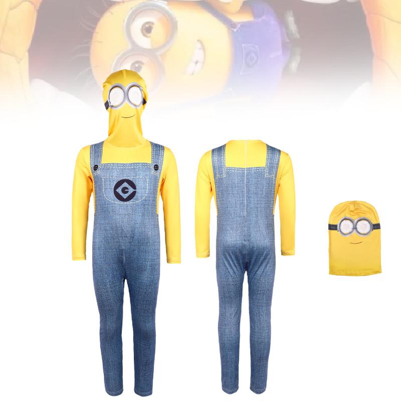 Entzückendes Minions Cosplay Kostüm Perfekt für Bühnenauftritte Unisex Design für Kinder