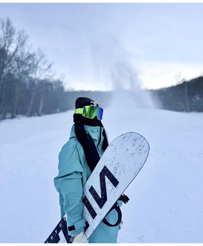 Northeast -40° Cold-Proof Ski Suit: Men's Waterproof Cotton Mountaineering & Skiing Two-Piece Set