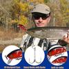 Christmas Fishing Advent Calendar 24 Days Fish Tackle Lures Set Countdown Calendar for Fishing Lovers Father's Day