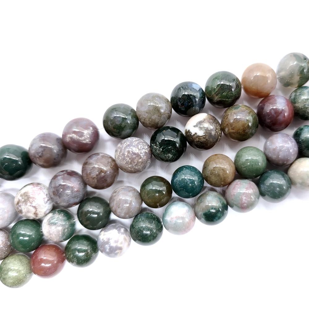 Newest Selling 2PCS Beads Natural Lava Stone Bracelets for Women Micro Pave Cz Ball Charms Bracelet Jewelry