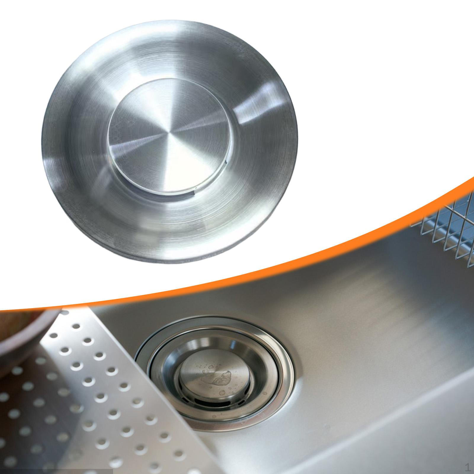 

Пробка для кухонной раковины из нержавеющей стали, против засоров, легко чистится, надежная сборка, замена