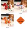 Cartoon Pony Plush Keychain – Horse Year Mascot Doll Pendant Backpack Accessory