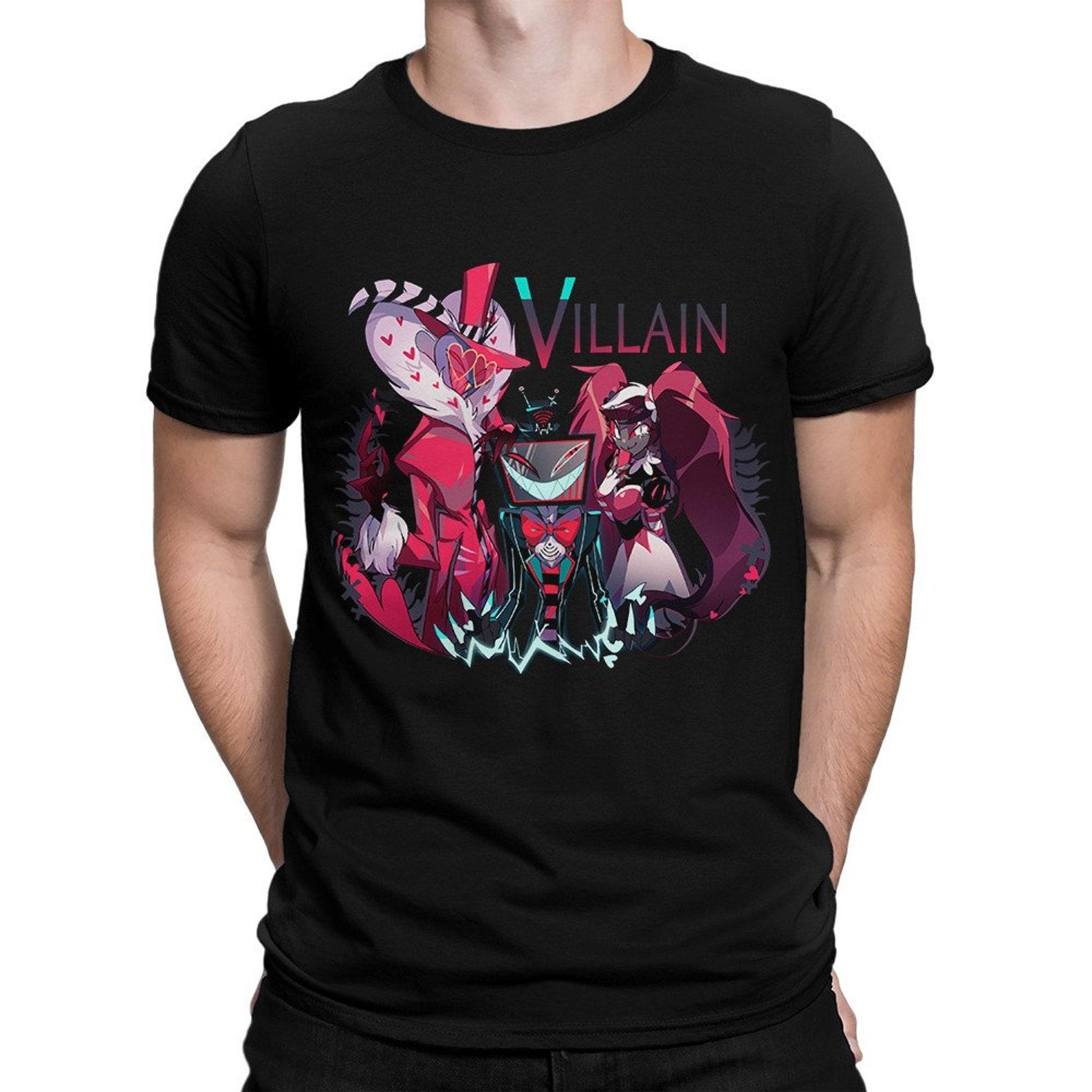 Hazbin Hotel Villains T-Shirt, Men s and Women s Sizes (drsh-240) 2XL